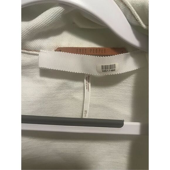 Free People Tie Dye Bomber Denim XS - Picture 7 of 8